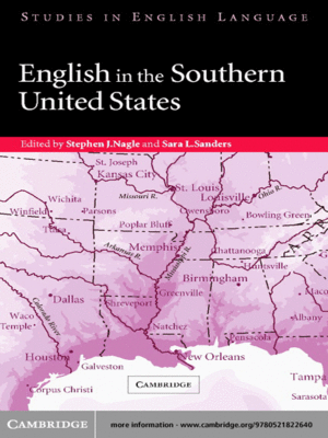 cover image of English in the Southern United States